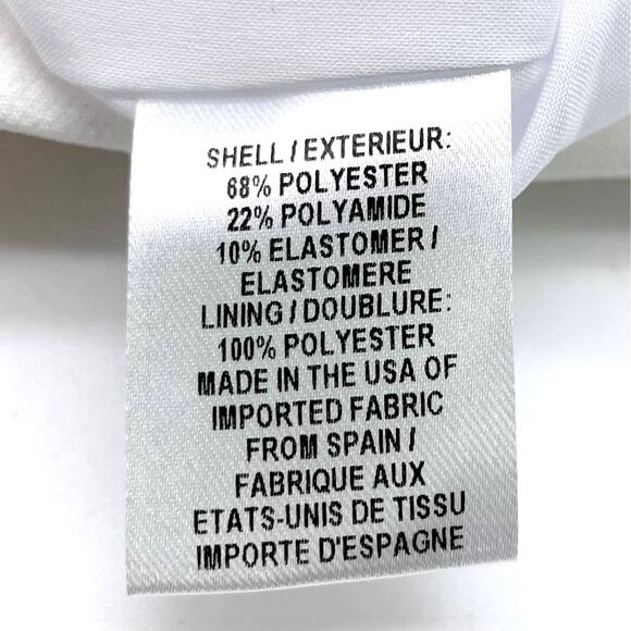 NEW Milly Womens 12 Tie Mod Dress White Cold Shoulder‎ Wedding Bridal Elopement - Picture 10 of 13